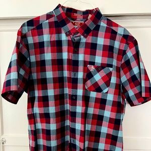 Original Penguin Short-Sleeve Button-Down Shirt
